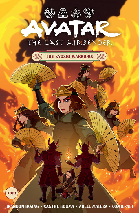 Avatar: The Last Airbender--The Kyoshi Warriors #3 (CVR A) (Danielle Weires) Dark Horse Comics Brandon Hoàng Xanthe Bouma Danielle Weires