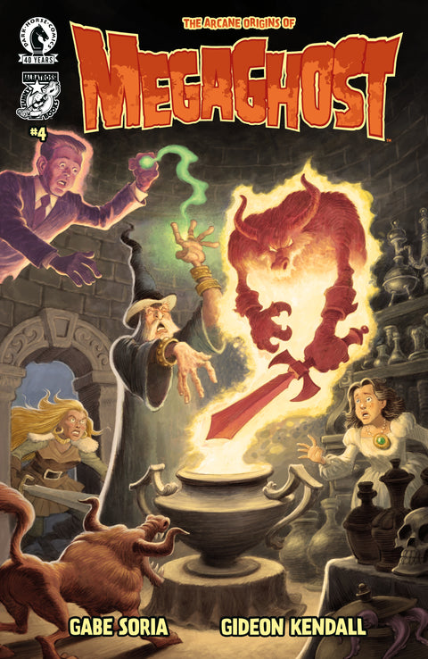 Megaghost Volume 2 #4 (CVR A) (Gideon Kendall) Dark Horse Comics Gabe Soria Gideon Kendall Gideon Kendall