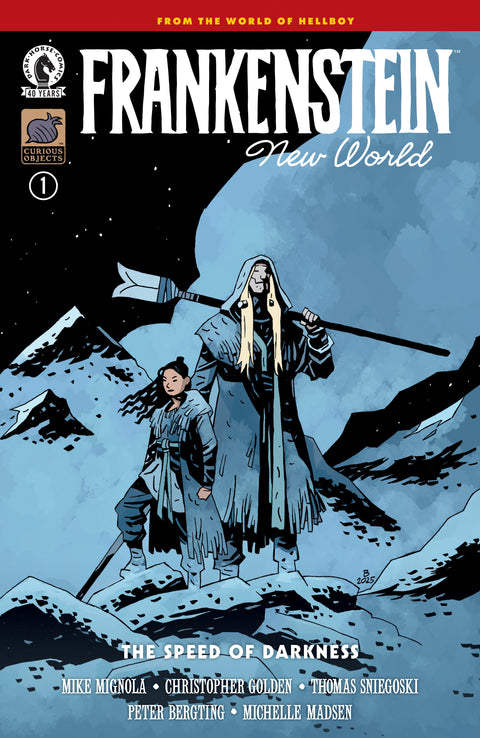 Frankenstein: New World - The Speed of Darkness 1 Comic Peter Bergting Dark Horse Comics 2026