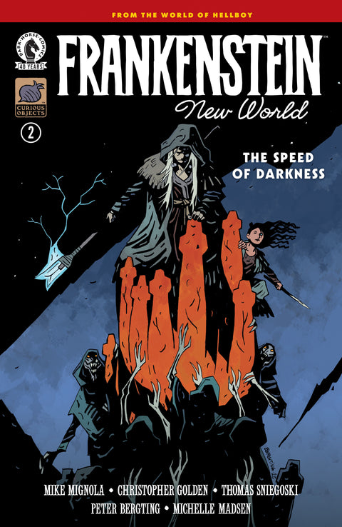 Frankenstein: New World - The Speed of Darkness 2 Comic Peter Bergting Dark Horse Comics 2026