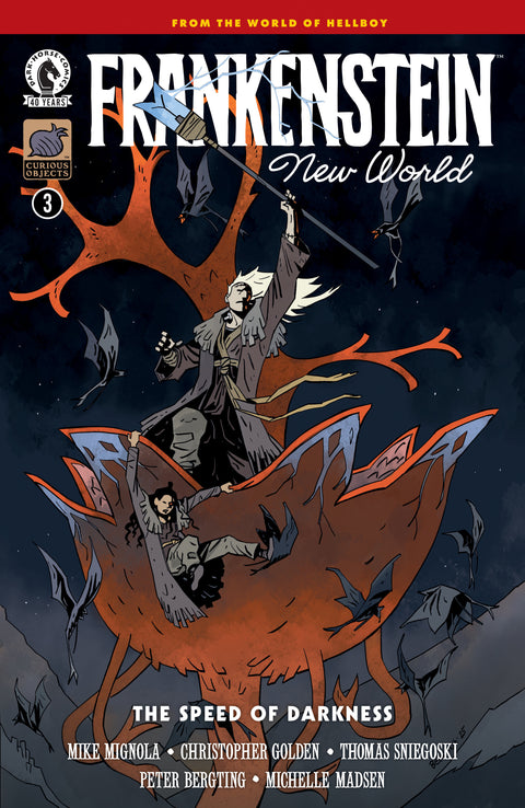 Frankenstein: New World--The Speed of Darkness #3 (CVR A) (Peter Bergting) Dark Horse Comics Mike Mignola Peter Bergting Peter Bergting