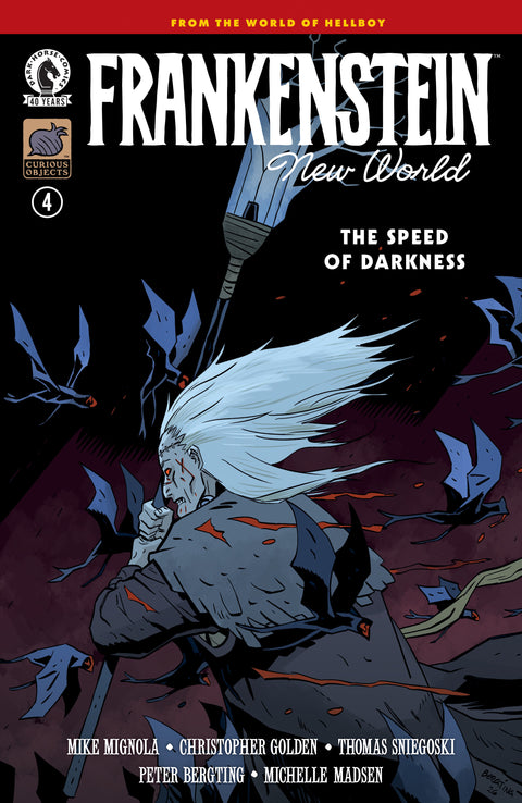 Frankenstein: New World - The Speed of Darkness 4 Comic Peter Bergting Dark Horse Comics 2026