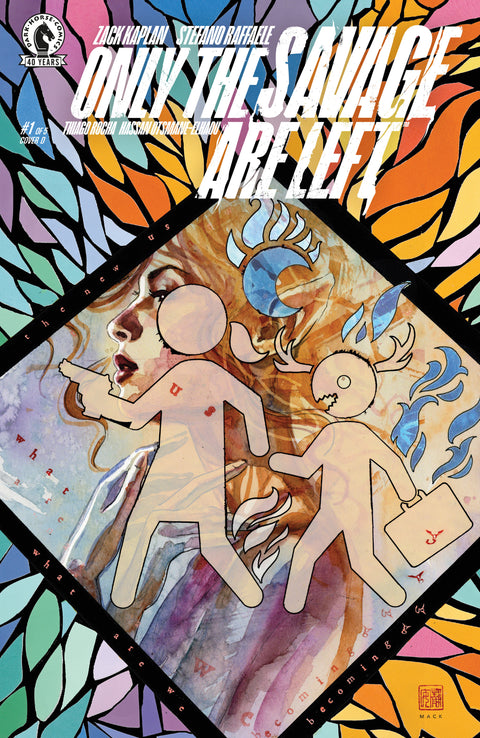Only the Savage Are Left #1 (CVR D) (1:20) (David Mack) 1:20 Dark Horse Comics Zack Kaplan Stefano Raffaele David Mack