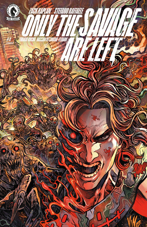 Only the Savage Are Left #4 (CVR B) (Vincenzo Riccardi) Dark Horse Comics Zack Kaplan Stefano Raffael Vincenzo Riccardi