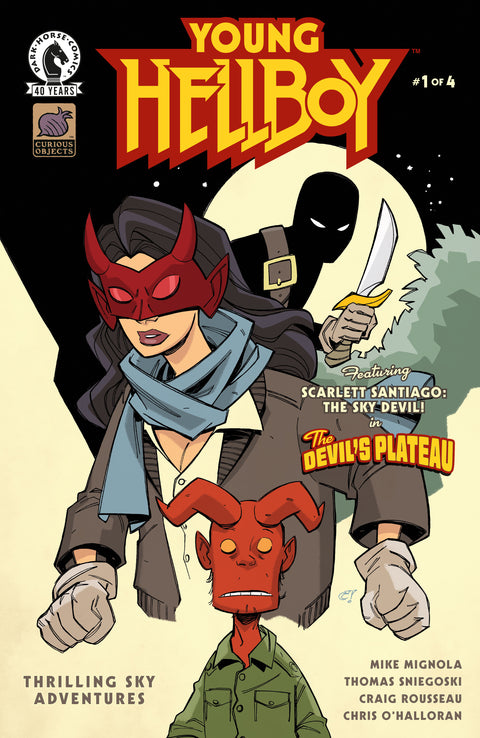 Young Hellboy: Thrilling Sky Adventures #1 (CVR A) (Craig Rousseau) Dark Horse Comics Mike Mignola Craig Rousseau Craig Rousseau