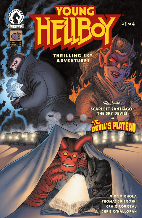 Young Hellboy: Thrilling Sky Adventures 1 Comic David Hitchcock Variant Dark Horse Comics 2026