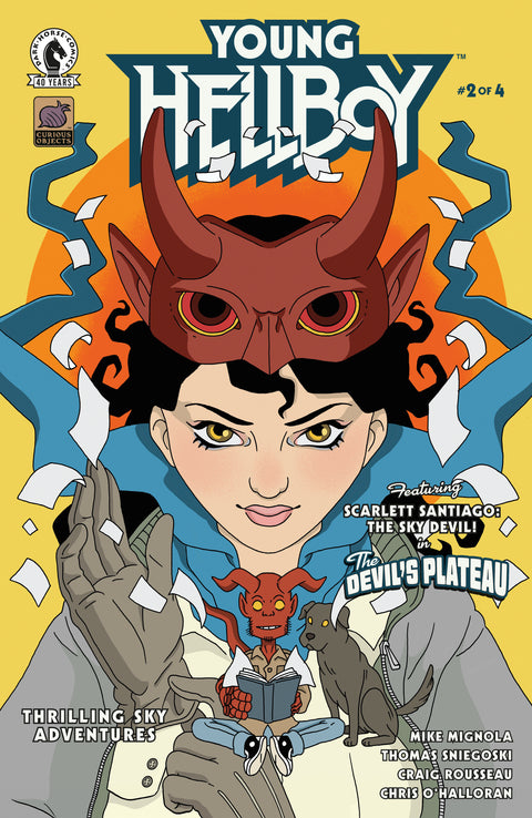 Young Hellboy: Thrilling Sky Adventures #2 (CVR B) (Alice Darrow) Dark Horse Comics Mike Mignola Craig Rousseau Alice Darrow
