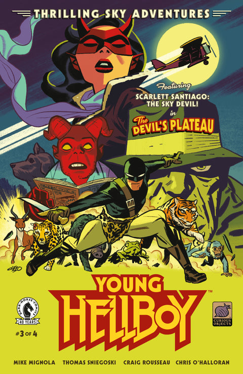 Young Hellboy: Thrilling Sky Adventures 3 Comic Michael Cho Dark Horse Comics 2026
