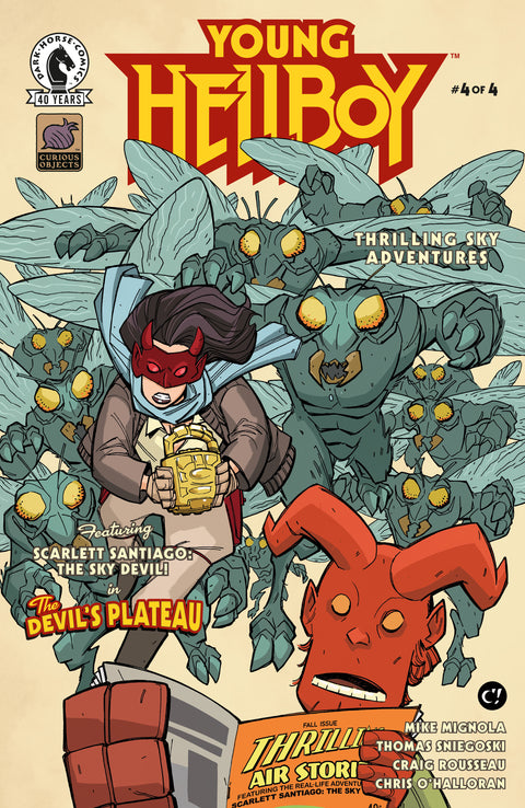 Young Hellboy: Thrilling Sky Adventures #4 (CVR A) (Craig Rousseau) Dark Horse Comics Mike Mignola Craig Rousseau Craig Rousseau