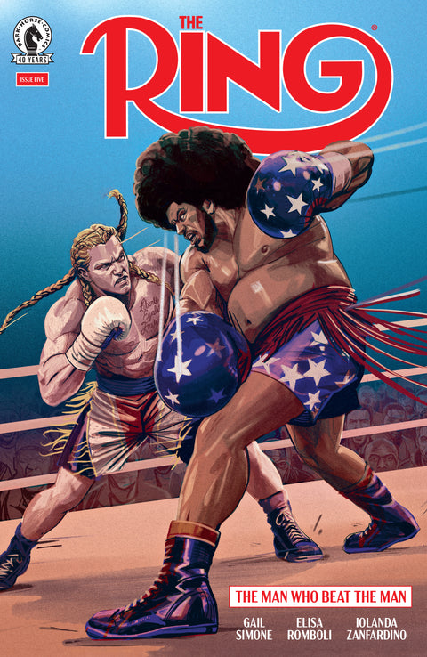 The Ring: The Man Who Beat the Man #5 (CVR A) (Oliver Barrett) Dark Horse Comics Gail Simone Elisa Romboli Oliver Barrett