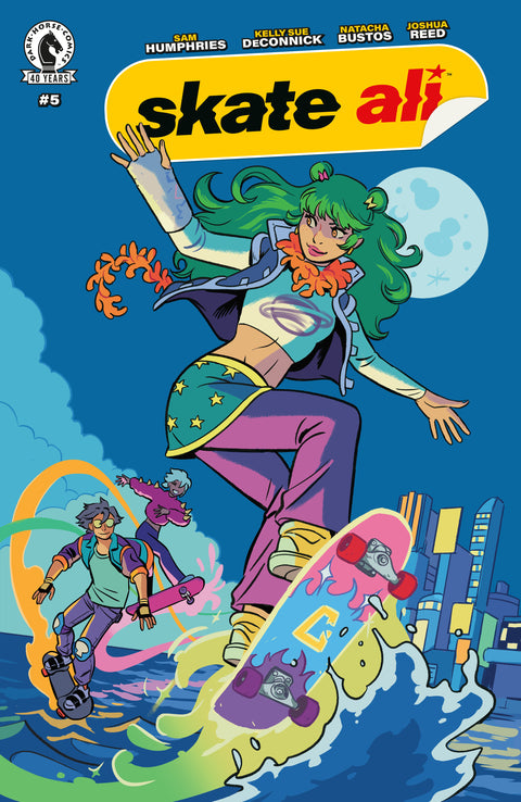 Skate Ali #5 (CVR A) (Natacha Bustos) Dark Horse Comics Sam Humphries Natacha Bustos Natacha Bustos