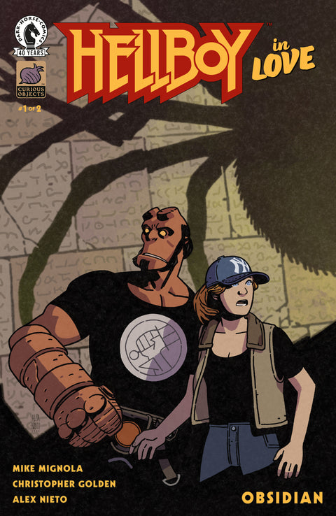 Hellboy in Love: Obsidian #1 (CVR A) (Alex Nieto) Dark Horse Comics Mike Mignola Alex Nieto Alex Nieto