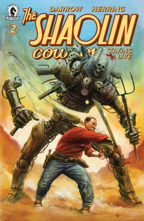 Shaolin Cowboy: Staying A.I.Live #2 (CVR B) (1:15) (Adi Granov) 1:15 Dark Horse Comics Geof Darrow Geof Darrow Adi Granov