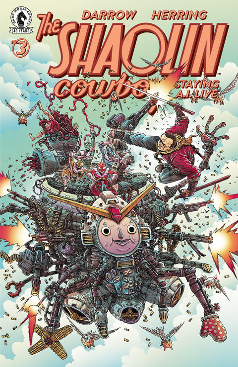 Shaolin Cowboy: Staying A.I.Live #3 (CVR B) (1:15) (James Stokoe) 1:15 Dark Horse Comics Geof Darrow Geof Darrow James Stokoe