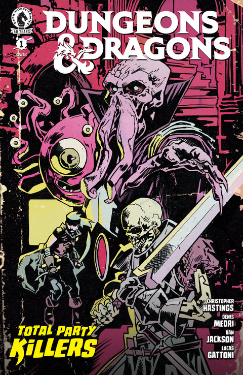 Dungeons & Dragons: Total Party Killers #1 (CVR C) (Michael Walsh) Dark Horse Comics Christopher Hastings Denis Medri Michael Walsh