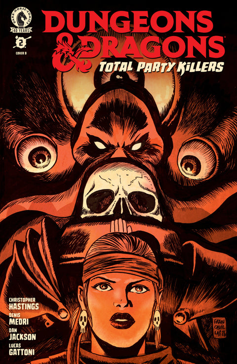 Dungeons & Dragons: Total Party Killers 2 Comic Francesco Francavilla Variant Dark Horse Comics 2026