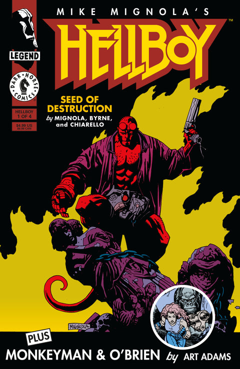 Hellboy: Seed of Destruction #1 (Facsimile Reprint) (CVR A) (Mike Mignola) Dark Horse Comics Mike Mignola Mike Mignola Mike Mignola