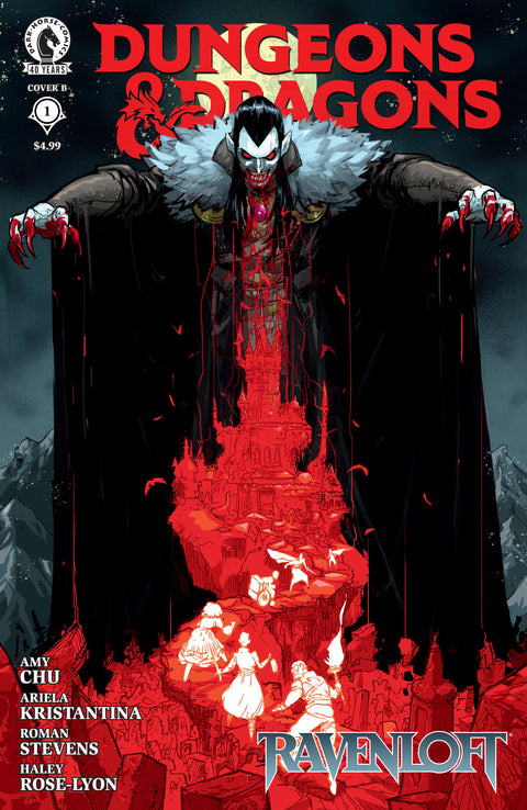 Dungeons & Dragons: Ravenloft #1 (CVR B) (1:20) (Riley Rossmo) 1:20 Dark Horse Comics Amy Chu Ariela Kristantina Riley Rossmo