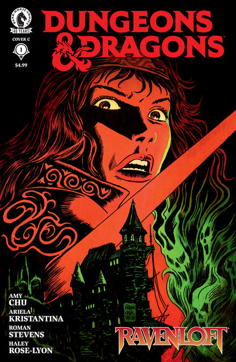 Dungeons & Dragons: Ravenloft 1 Comic Francesco Francavilla Variant Dark Horse Comics 2026