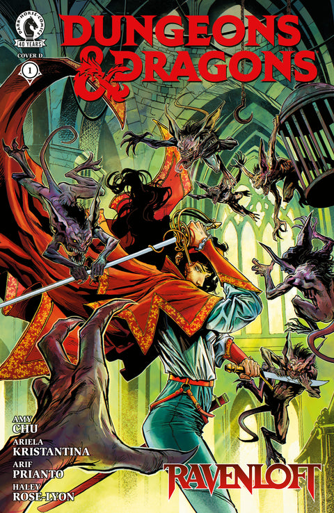 Dungeons & Dragons: Ravenloft #1 (CVR D) (Todor Hristov) Dark Horse Comics Amy Chu Ariela Kristantina Todor Hristov