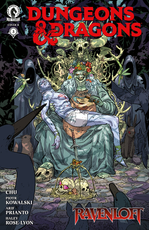 Dungeons & Dragons: Ravenloft #3 (CVR B) (Riley Rossmo) Dark Horse Comics Amy Chu Ariela Kristantina Riley Rossmo