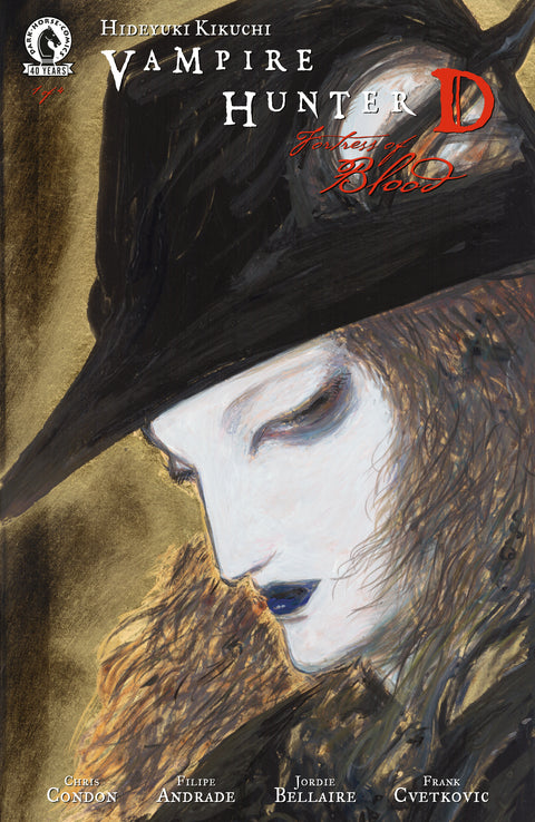 Vampire Hunter D: Fortress of Blood #1 (CVR C) (Yoshitaka Amano) Dark Horse Comics Chris Condon Filipe Andrade Yoshitaka Amano