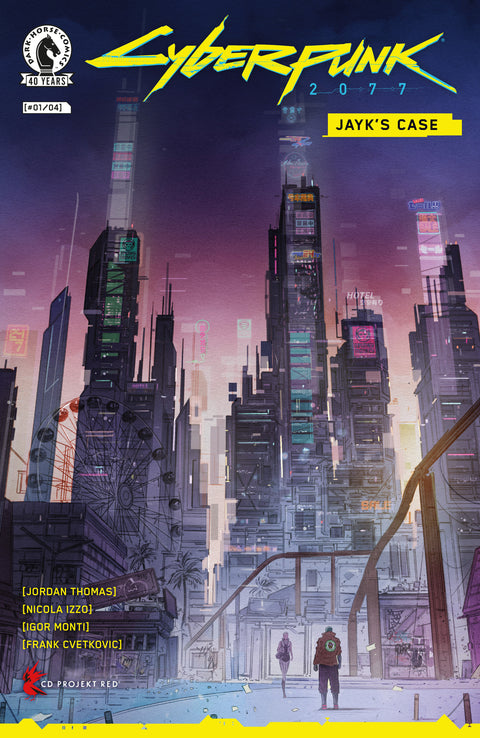 Cyberpunk 2077: Jayk's Case #1 (CVR C) (Richard Blake) Dark Horse Comics Jordan Thomas Nicola Izzo Richard Blake