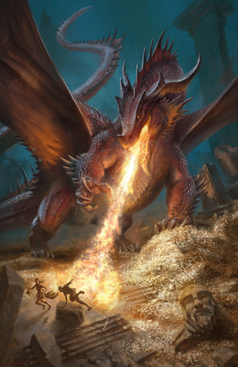 Dungeons & Dragons #2 (CVR C) (Foil) (Antonino José Luis) Dark Horse Comics Jackson Lanzing Ibraim Roberson Antonio José Manzanedo