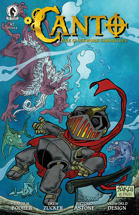 Canto: The Clockwork Chronicles #2 (CVR B) (Stan Sakai) Dark Horse Comics David M. Booher Drew Zucker Stan Sakai