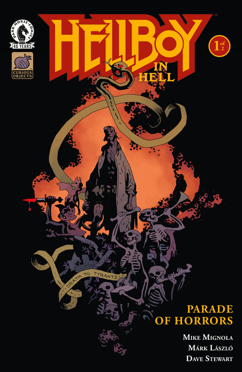 Hellboy in Hell: Parade of Horrors #1 (CVR B) (Mike Mignola) Dark Horse Comics Mike Mignola Márk Lászlo Mike Mignola