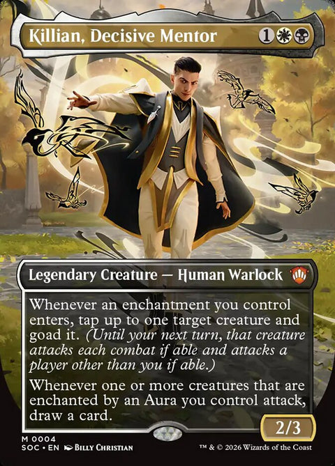 Killian, Decisive Mentor (Foil)