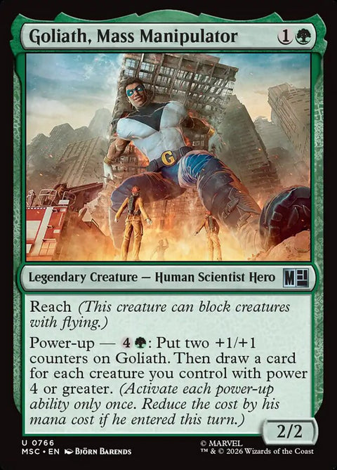 Goliath, Mass Manipulator (Foil)