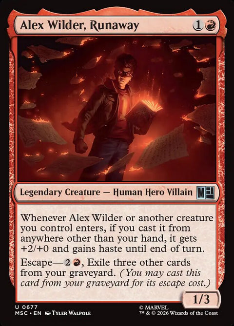 Alex Wilder, Runaway (Foil)