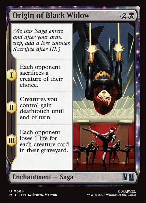 Origin of Black Widow