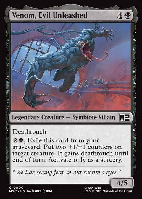 Venom, Evil Unleashed (Foil)