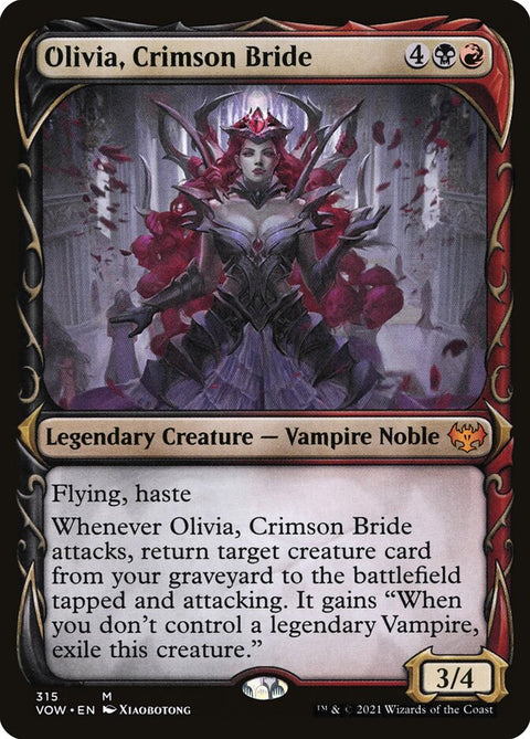Olivia, Crimson Bride (Foil)