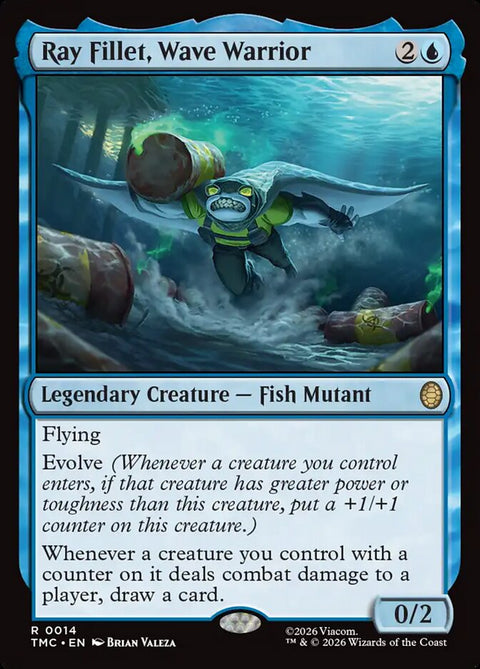 Ray Fillet, Wave Warrior (Commander)