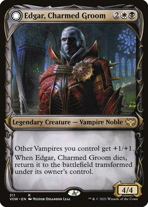 Edgar, Charmed Groom // Edgar Markov's Coffin (Foil)