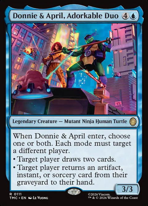 Donnie & April, Adorkable Duo (Commander)
