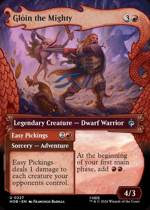 Glóin the Mighty // Easy Pickings (Foil)