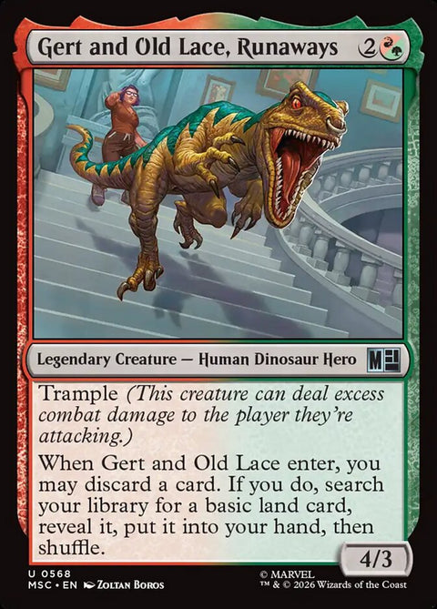 Gert and Old Lace, Runaways (Foil)