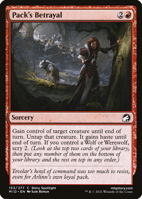 Pack's Betrayal (Foil)