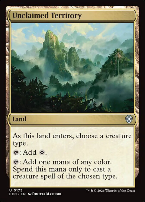 Unclaimed Territory