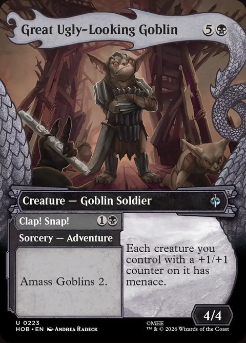 Great Ugly-Looking Goblin // Clap! Snap! (Foil)