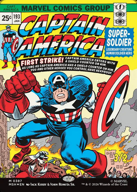 Captain America, Super-Soldier (Foil)