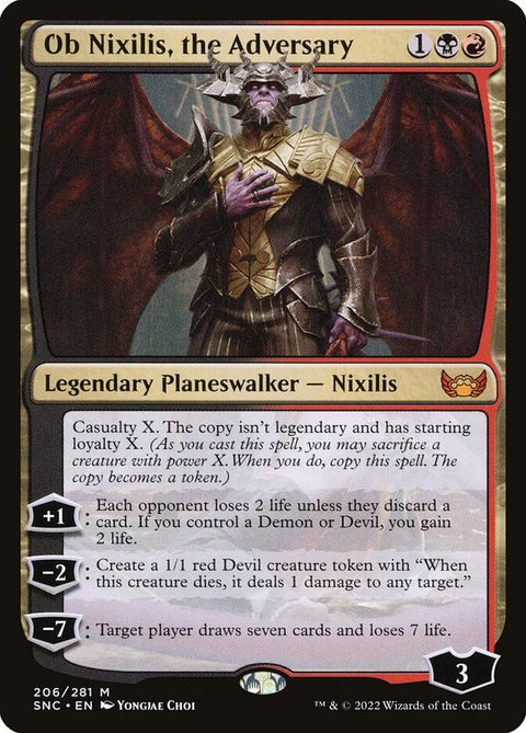Ob Nixilis, the Adversary (Foil)