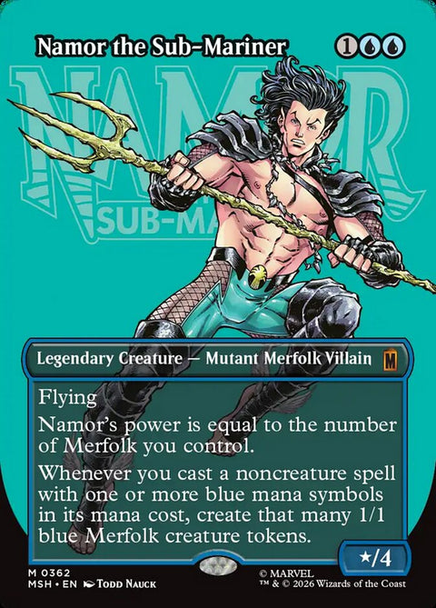 Namor the Sub-Mariner (Foil)