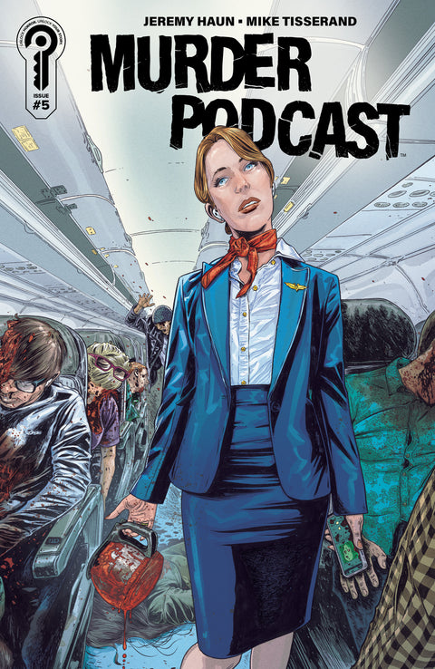 Murder Podcast #5 Cover A Jeremy Haun Ignition Press Jeremy Haun Mike Tisserand Jeremy Haun