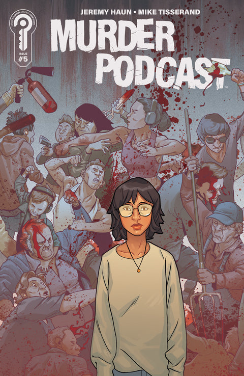 Murder Podcast #5 Cover B Mike Tisserand Connected Ignition Press Jeremy Haun Mike Tisserand Mike Tisserand