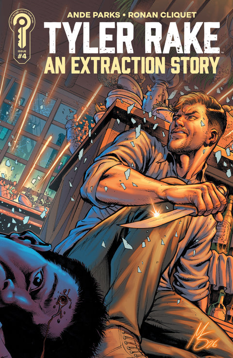 Tyler Rake: An Extraction Story #4 Cover B Marco Santucci Ignition Press Ande Parks Ronan Cliquet Marco Santucci